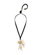 Marni Embroidered Necklace - Nude & Neutrals