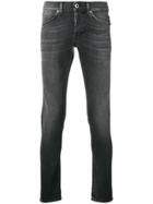 Dondup Skinny Cuffed Jeans - Grey
