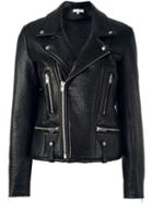 Iro 'yuna' Jacket, Women's, Size: 40, Black, Lamb Skin/polyester