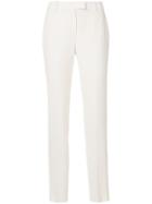 Max Mara Studio Slim-fit Trousers - White
