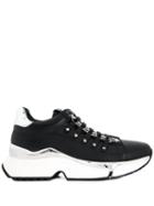 Karl Lagerfeld Aventur Chain Runner Sneakers - Black