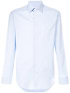 Armani Collezioni Slim Stretch Shirt - Blue