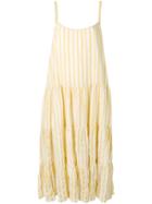Sundress Margot Striped Dress - Yellow