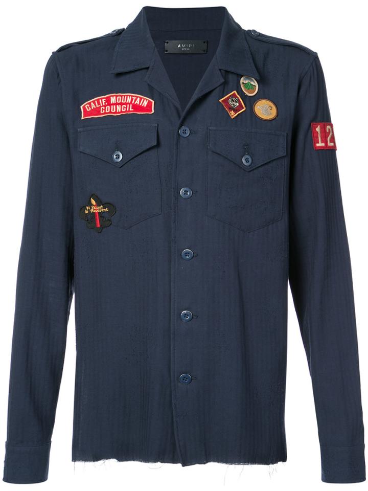 Amiri Military Shirt - Blue