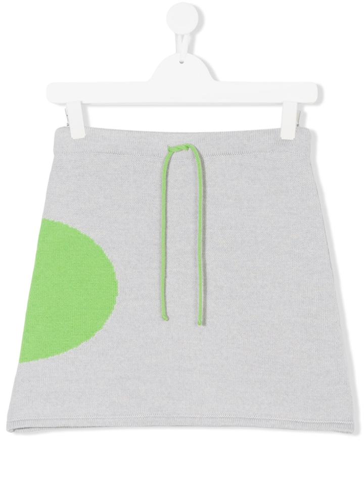 Mumofsix Drawstring Casual Skirt - Grey