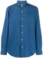 Finamore 1925 Napoli Denim Shirt - Blue