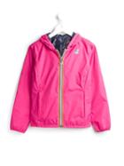 K Way Kids 'le Vrai' Reversible Jacket, Girl's, Size: 12 Yrs, Pink/purple