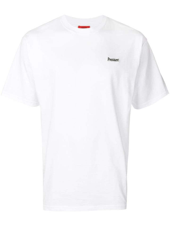 Pressure Logo Detail T-shirt - White