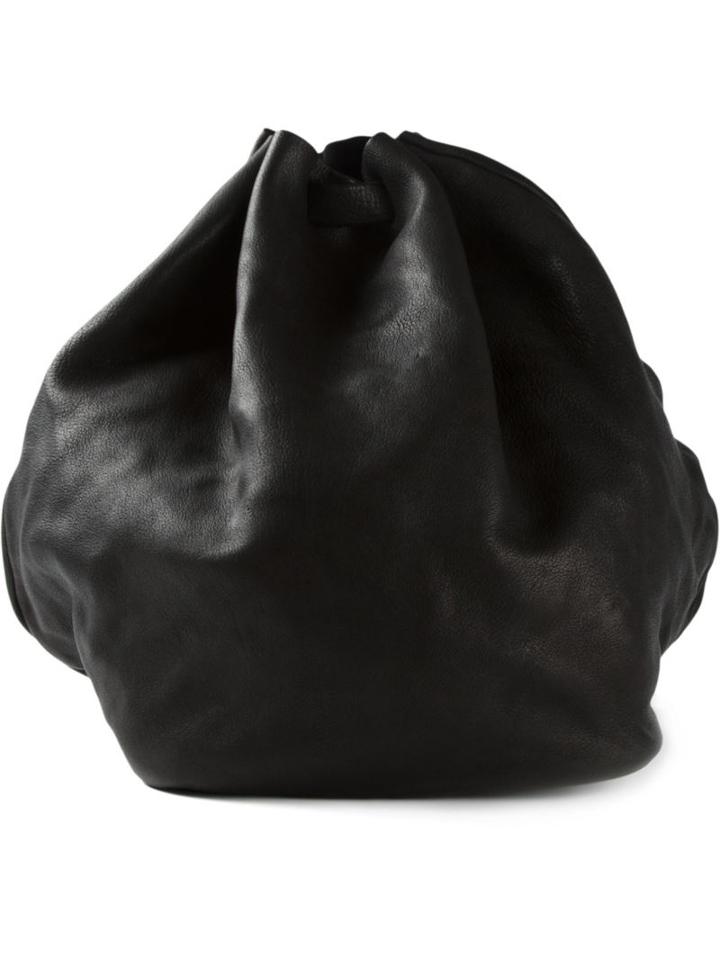 Guidi Distressed Leather Backpack