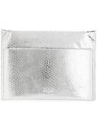 Mm6 Maison Margiela Scale Folded Top Clutch - Grey