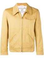 Ami Paris Zipped Jacket - Yellow