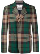 Vivienne Westwood Checked Blazer - Green