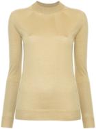 Lemaire Rib Knit Sweater - Yellow & Orange