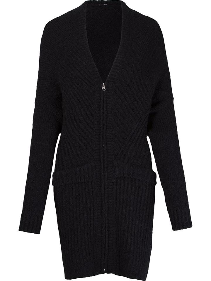 Uma Raquel Davidowicz 'bella' Knit Coat, Women's, Size: G, Black, Viscose/acrylic/polyamide