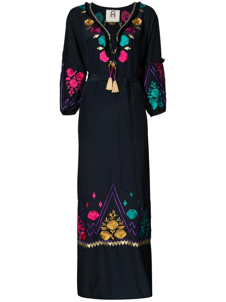 Figue - Lola Dress - Women - Silk - S, Blue, Silk