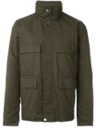 Ps By Paul Smith Multi Pocket Casual Jacket, Men's, Size: Xl, Green, Cotton/polyester