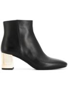 Michael Michael Kors Paloma Mid-heel Boots - Black