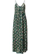 Ashish - Gathered Slip Dress - Women - Silk - S, Green, Silk