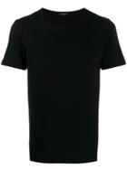 Ron Dorff Short Sleeved Cotton T-shirt - Black