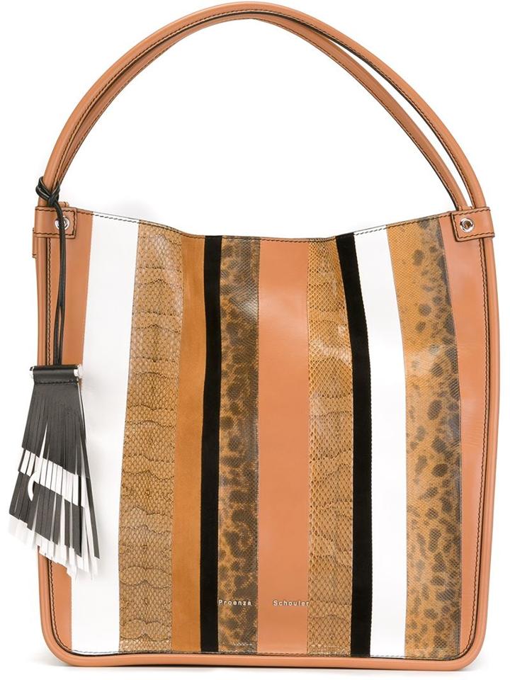 Proenza Schouler Medium Shopper Tote, Women's, Nude/neutrals, Calf Leather