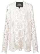 Marc Jacobs Crocheted Cardigan - White