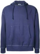 H Beauty & Youth Front Pocket Hoodie, Men's, Size: Medium, Blue, Cotton/polyester