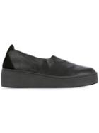 Clergerie Platform Slip-on Shoes - Black