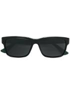 Gucci Eyewear Web Arm Sunglasses - Black
