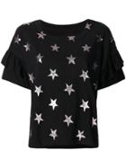 Current/elliott Star Knitted Top - Black