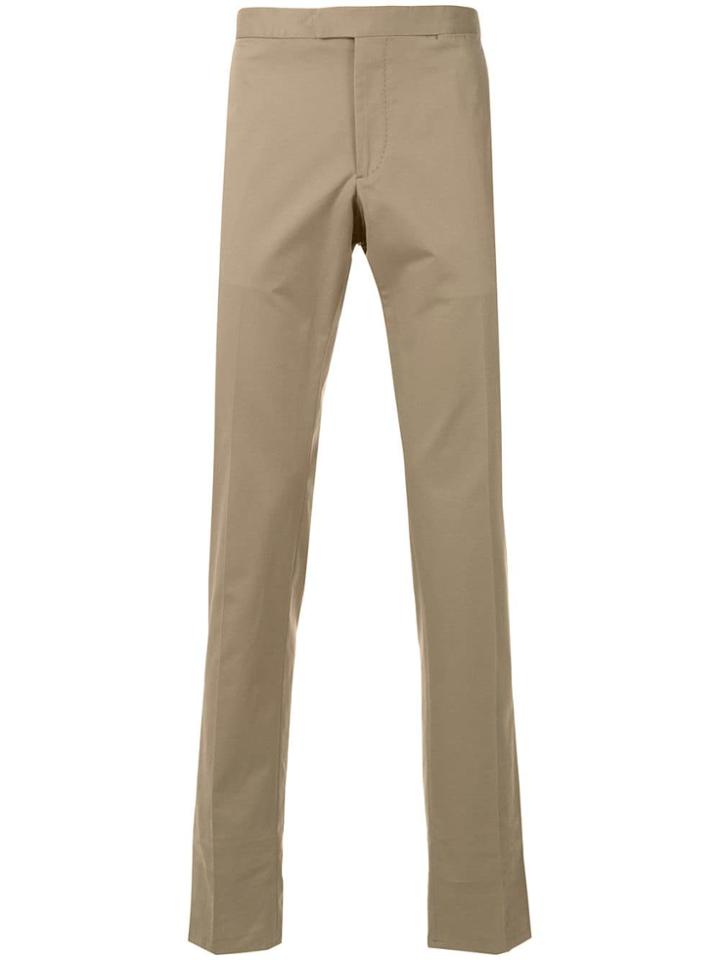 Biagio Santaniello Slim Fit Chinos - Neutrals