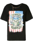 Tiger In The Rain Printed Chain T-shirt - Black