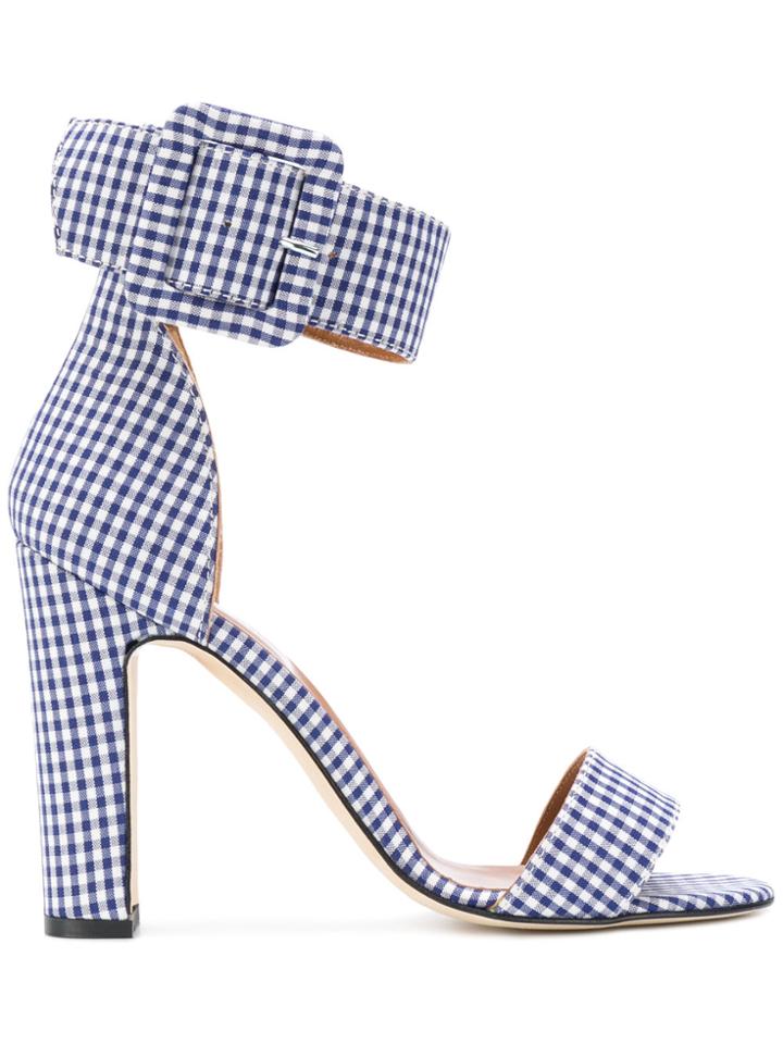 Paris Texas Vichy Sandals - Blue