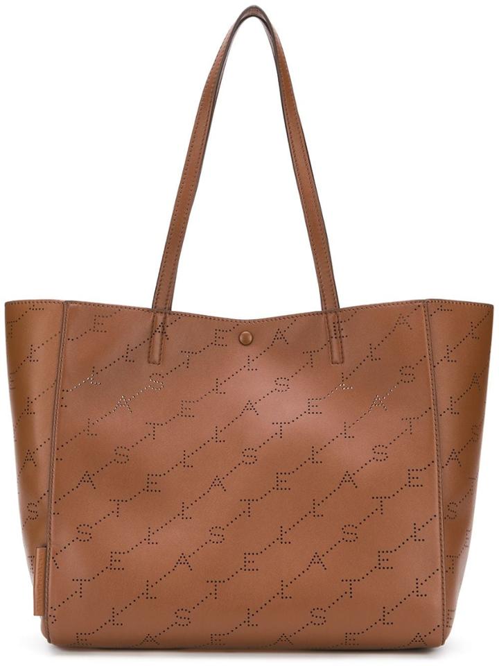 Stella Mccartney Monogram Large Tote - Brown
