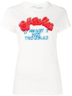 Off-white Heart Not Troubled T-shirt