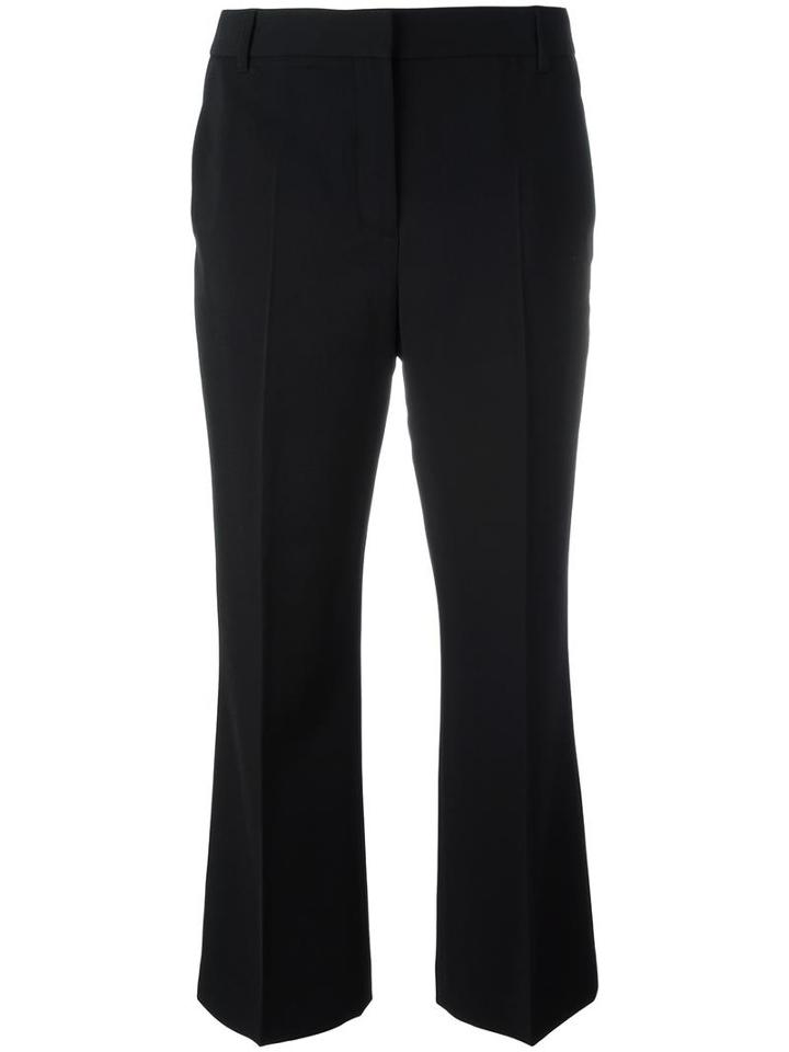 Alexander Wang Cropped Trousers, Women's, Size: 4, Black, Polyester