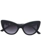 Dolce & Gabbana Eyewear Lace Flowers Sunglasses - Black