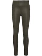 Sprwmn High Waisted Skinny Trousers - Green