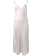 Organic By John Patrick Midi Slip Dress, Women's, Size: Xs, Nude/neutrals, Cupro