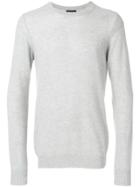 Emporio Armani Slim Fit Sweater - Grey