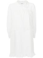 Parlor Shift Shirt Dress - White