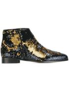 Anna Baiguera 'blazing Wave' Sequinned Ankle Boots