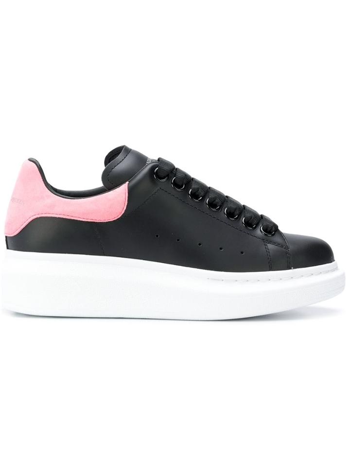 Alexander Mcqueen Chunky Sole Sneakers - Black