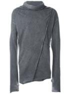 Lost & Found Rooms Roll Neck Sweater, Men's, Size: L, Grey, Cotton