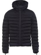 Prada Linea Rossa Hooded Puffer Jacket - Black