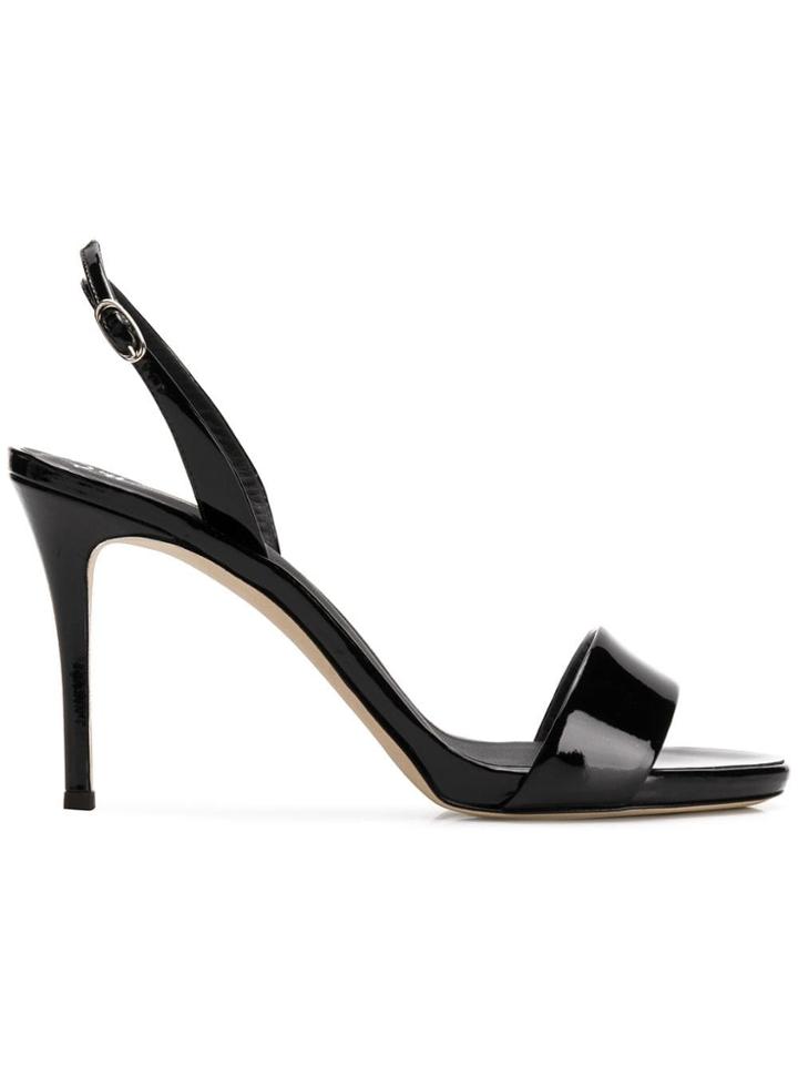 Giuseppe Zanotti Sofia Slingback Sandals - Black