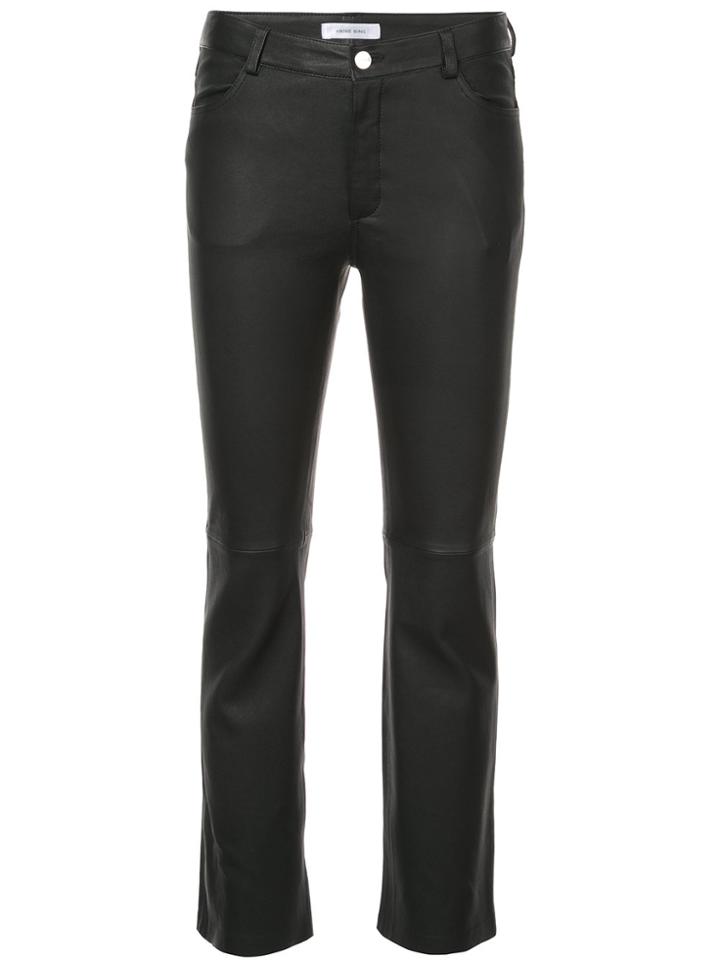 Anine Bing Skinny Fit Trousers - Black