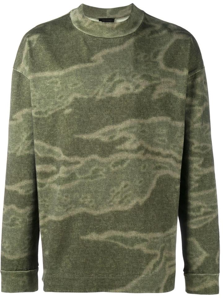 Yeezy Season 3 Moto Sweatshirt - Green