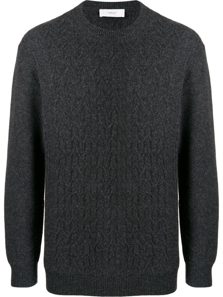 Pringle Of Scotland Cable-knit Sweater - Grey