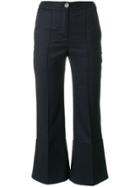 Fabiana Filippi Cuffed Tailored Trousers - Grey