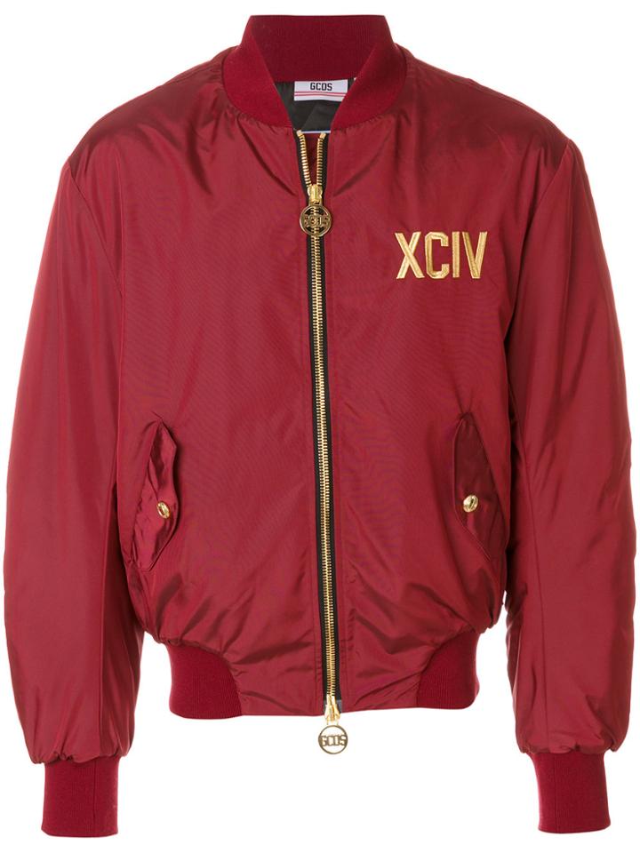 Gcds Bomber Jacket - Red